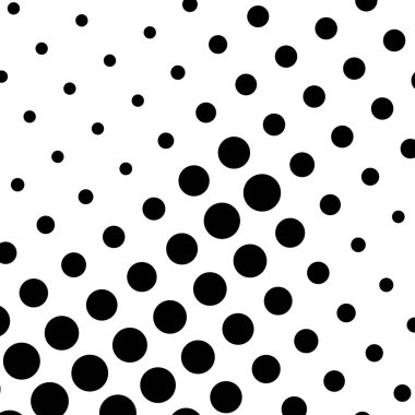 Çember yarım ton, ekran vektör çizimleri. Noktalı, noktalı, benekli vektör çizimi