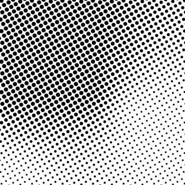 Çember yarım ton, ekran vektör çizimleri. Noktalı, noktalı, benekli vektör çizimi