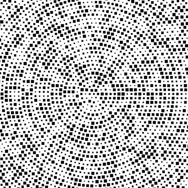 Carrés Aléatoires Spirale Circulaire Radiale Modèle Carrés Arrière Plan Tourbillon — Image vectorielle