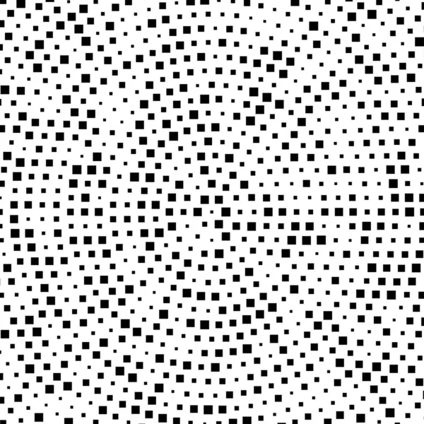 Zufällige Quadrate Spiralförmigen Kreisförmigen Und Radialen Stil Quadrate Muster Hintergrund — Stockvektor