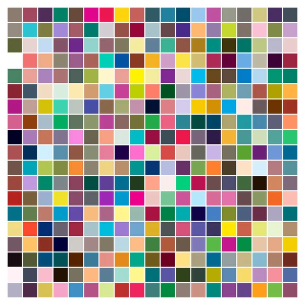 Colorful Squares Vector Illustration Squares Design Element Square Pattern Blocks — Stock Vector
