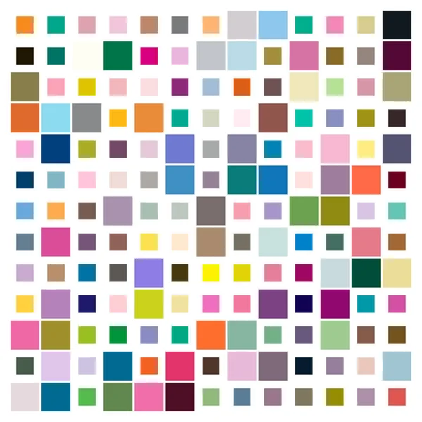 Random Size Squares Vector Illustration Squares Design Element Square Pattern — Stock Vector