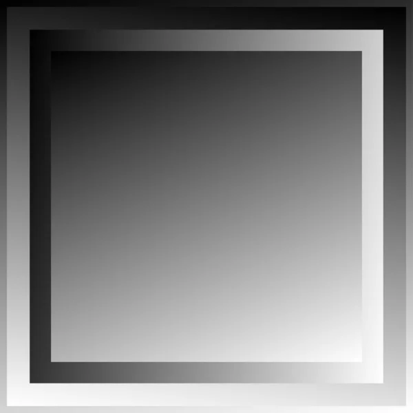 Overlapping Squares Blocks Vector Illustration Grayscale Squares — Stock Vector