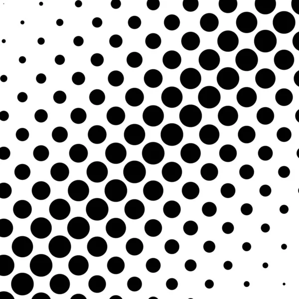 Circle Halftone Screentone Vektor Illustrationen Punkte Punkte Flecken Vektor Illustration — Stockvektor