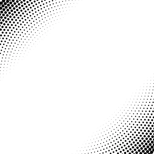 圆形半色调 尖角矢量插图 斑点矢量图解 — 图库矢量图片