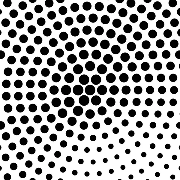 Circulaire Spirale Tourbillonnant Tourbillonnant Cercle Demi Ton Illustrations Vectorielles Screentone — Image vectorielle