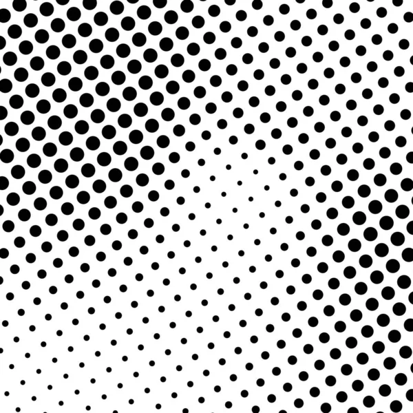 Circle Halftone Screentone Vektor Illustrationen Punkte Punkte Flecken Vektor Illustration — Stockvektor