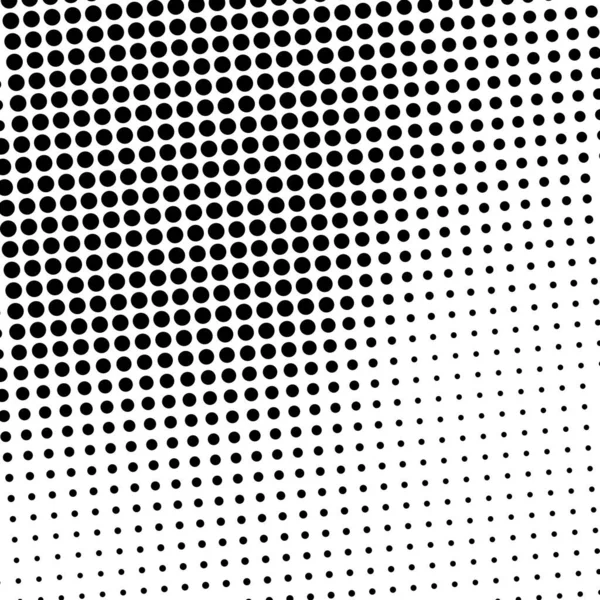 Circle Halftone Screentone Vektor Illustrationen Punkte Punkte Flecken Vektor Illustration — Stockvektor