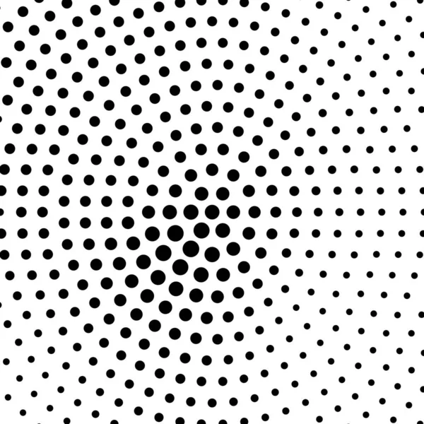 Kreisförmige Spiralförmige Wirbelnde Und Wirbelnde Illustrationen Von Circle Halftone Screentone — Stockvektor