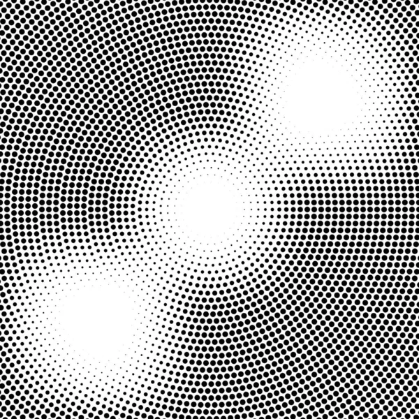 Circle Halftone Screentone Vector Illustrations Dots Dotted Speckles Vector Illustration — Stock Vector