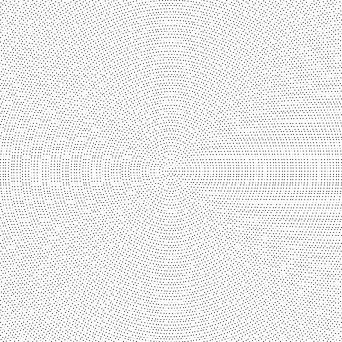 Çember yarım ton, ekran vektör çizimleri. Noktalı, noktalı, benekli vektör çizimi