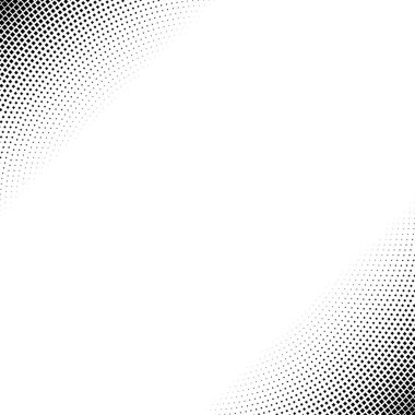 Yarım tonlu geometrik arkaplan deseni ve doku vektör çizimi