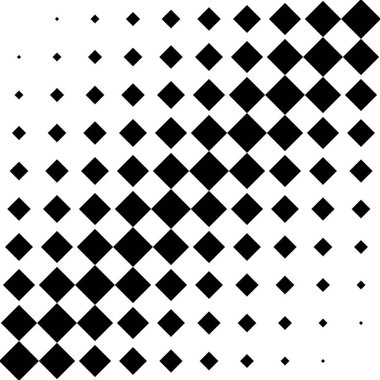 Yarım tonlu geometrik arkaplan deseni ve doku vektör çizimi