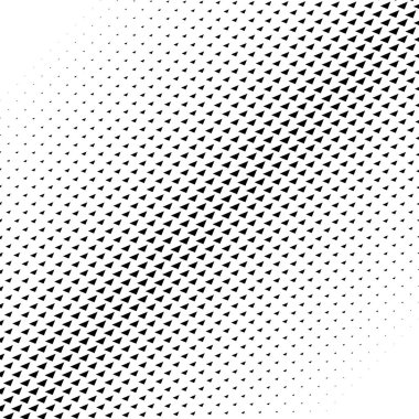 Yarım tonlu üçgen vektör çizimi. Üçgen geometrik arkaplan dokusu ve deseni