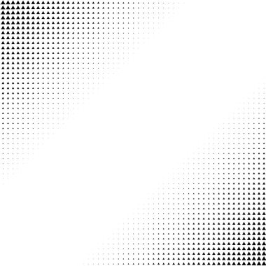 Yarım tonlu üçgen vektör çizimi. Üçgen geometrik arkaplan dokusu ve deseni