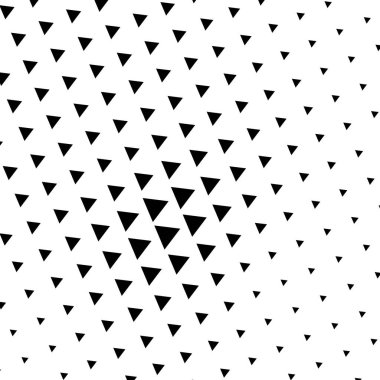 Yarım tonlu üçgen vektör çizimi. Üçgen geometrik arkaplan dokusu ve deseni