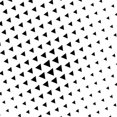 Yarım tonlu üçgen vektör çizimi. Üçgen geometrik arkaplan dokusu ve deseni