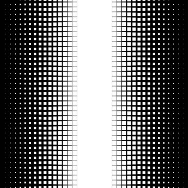 Kare yarım ton (yarım ton) doku, şablon arkaplan. Bloklar deseni