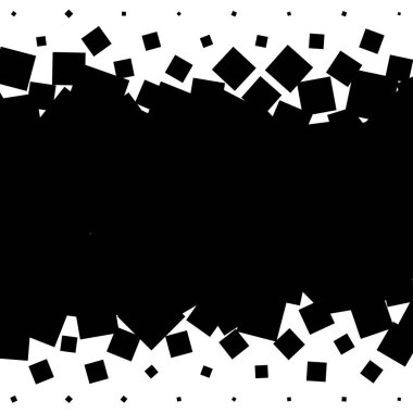 Rastgele kareler, yarım ton (yarım ton) dokusu, şablon arka planı