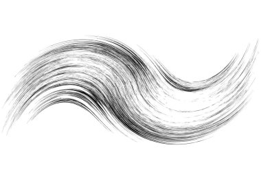 Virajlı Volute, Helix şeklinde. Spiral, girdap ve dönme tasarım elementi. Döngüsel dönüş, kıvrım tasarımı. Vektör