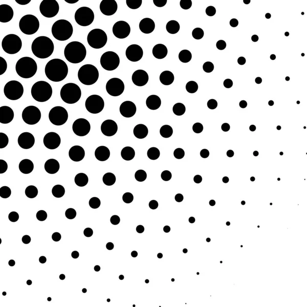 Circle Halftone Screentone Vektor Illustrationen Punkte Punkte Flecken Vektor Illustration — Stockvektor