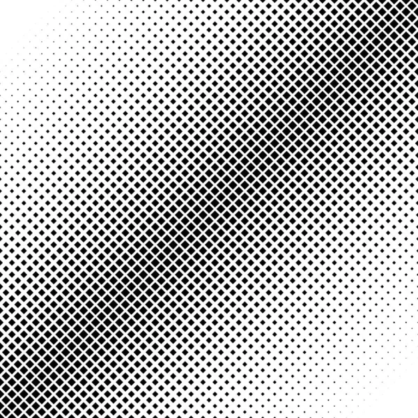 Quadrate Halbton Geometrische Hintergrundmuster Und Textur Vektor Illustration — Stockvektor