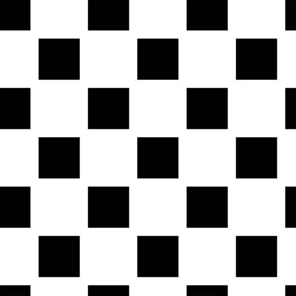 Simple Plain Squares Repeatable Seamless Background Pattern Squares Checkered Chequered — Stock Vector