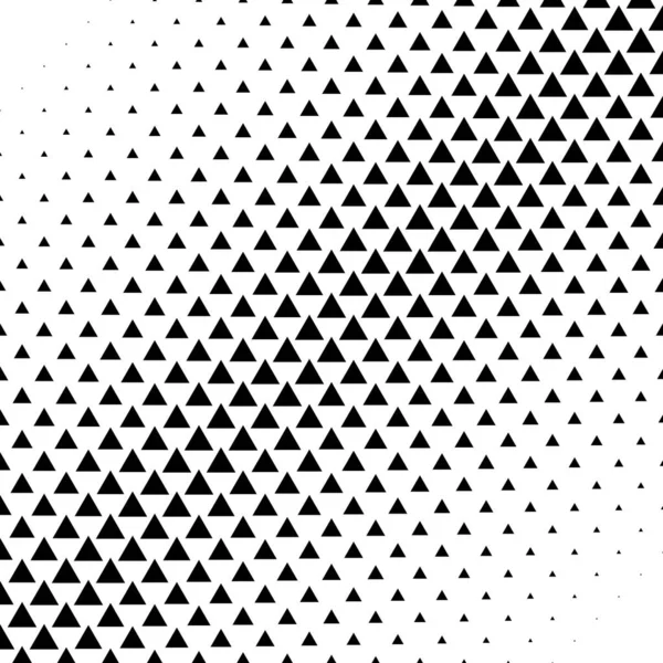 Triangles Halftone Vector Illustration Triangle Geometric Background Texture Pattern — Stock Vector