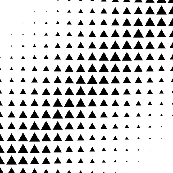 Trójkąty Półtonowe Ilustracja Wektora Trójkąt Geometryczna Tekstura Tła Wzór — Wektor stockowy