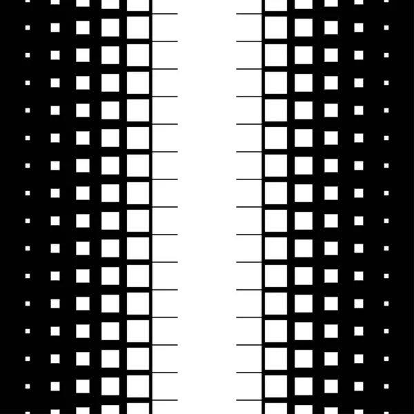 Квадраты Полутоновая Полутоновая Текстура Фон Шаблона Шаблоны — стоковый вектор