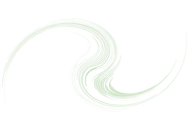 曲率回転ボリュート ヘリックス形状 カラフルなスパイラル 渦巻き ツイルのデザイン要素 周期回転 カール設計 ベクトル — ストックベクタ