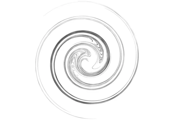 Curva Ruotata Voluta Forma Elica Elemento Design Spirale Vortice Vortice — Vettoriale Stock