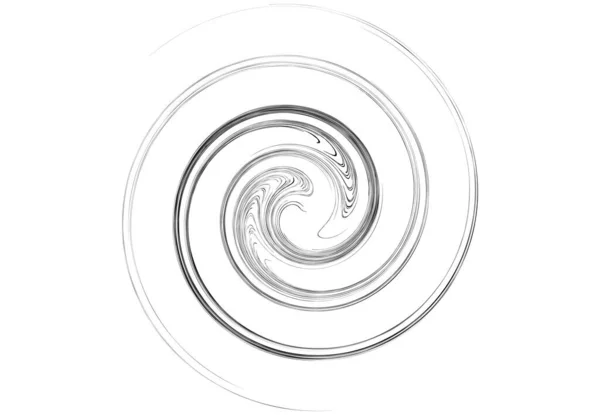 Voluta Girada Curva Forma Hélice Espiral Redemoinho Twirl Elemento Design — Vetor de Stock