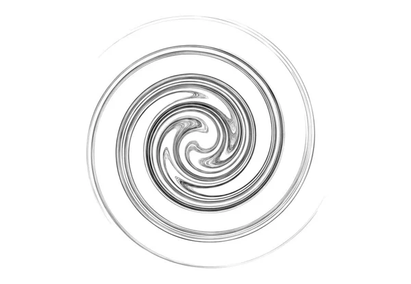 Volumen Girado Curva Forma Hélice Elemento Diseño Espiral Giratorio Giratorio — Archivo Imágenes Vectoriales