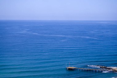 Türk Rivierası üzerinde Alanya liman