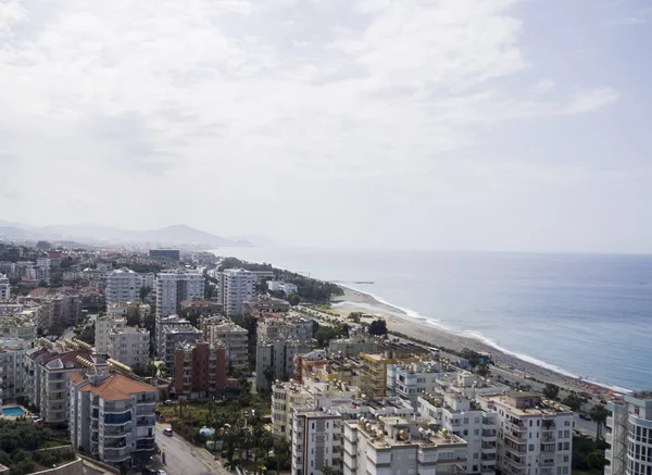 Türk Rivierası üzerinde Alanya liman