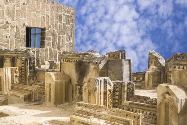 Aspendos - Antik amphiteater tarihi cazibe Türkiye'de
