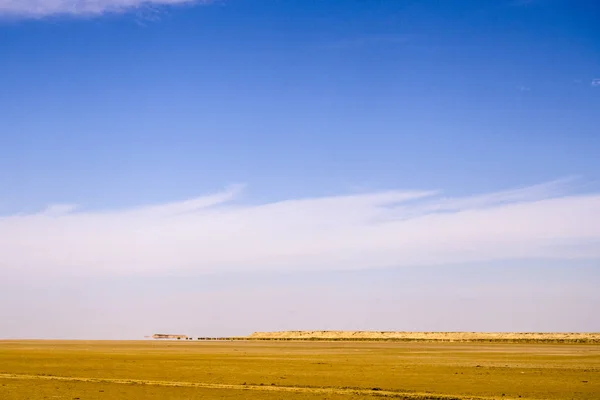 Chott Jerid Tunisko Poušť — Stock fotografie