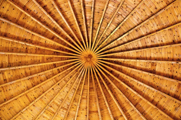 Roof Made Wood View — Stock Photo, Image