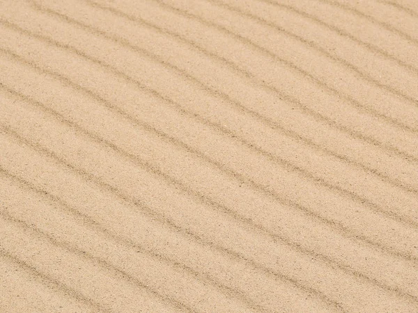 Diagonale Wellen Aus Sand Sandige Textur Hintergrund — Stockfoto