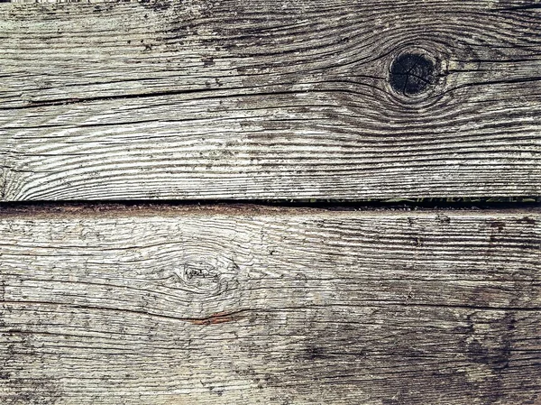 Wyblakły Stare Rustykalne Drewniane Tła Kolorze Szarym Węzłem — Zdjęcie stockowe