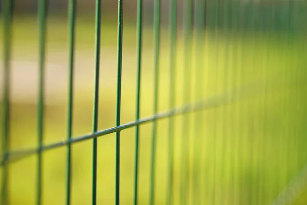Raster van groen hek mesh — Stockfoto