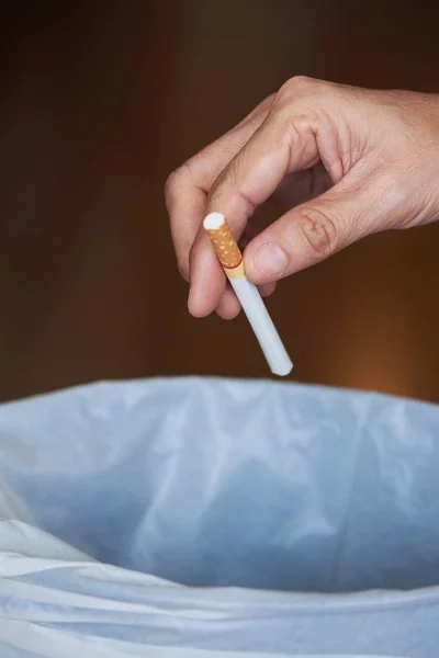 Día mundial sin tabaco. Concepto de dejar de fumar . — Foto de Stock