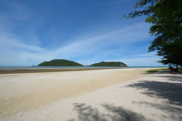 Bellissima Spiaggia Cappello Leam Sala Sam Roi Yot Provincia Pracuab — Foto Stock