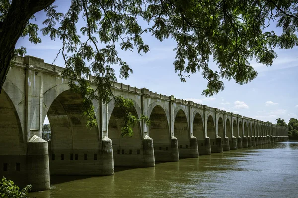 Ponte Harrisburg Pensilvânia — Fotografia de Stock