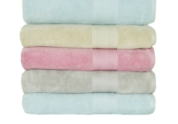 Soft Cotton Terry Towel Set — Stock Photo, Image