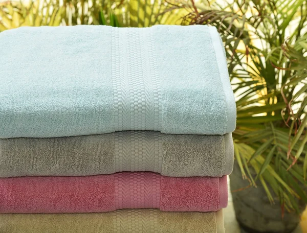 Soft cotton terry towel set