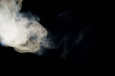 Sıcak karanlık oda arka planda Buhar akış.