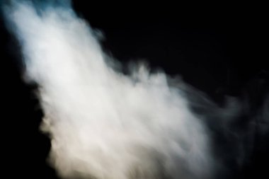 Sıcak karanlık oda arka planda Buhar akış.