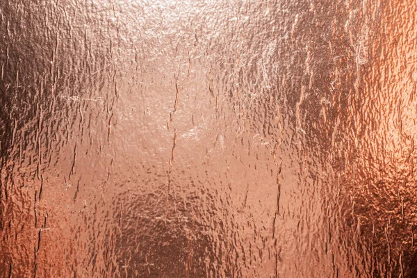 Metallic Rose Gold Foil Texture Abstract Background — Stock Photo, Image